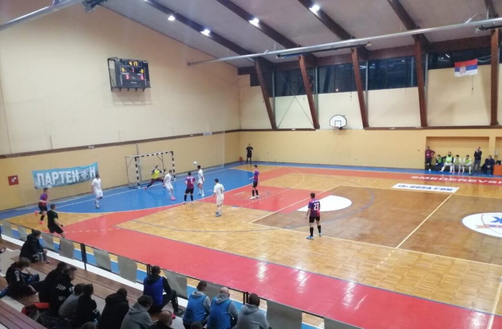 ДРУГА ФУТСАЛ ЛИГА: ВАЖНА ПОБЕДА ПАРТЕНОНА ПРОТИВ СМЕДЕРЕВАЦА!