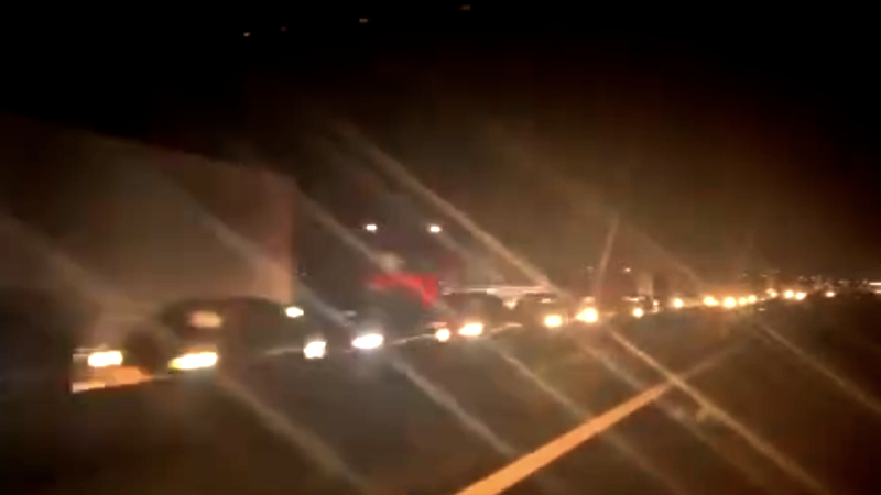 ЛАНЧАНИ СУДАР KОД МЛАДЕНОВЦА: Саобраћај у застоју (ВИДЕО)