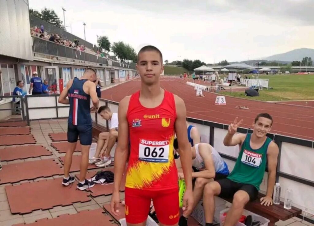 ПАЛАНАЧКИ АТЛЕТИЧАР ПАВЛЕ МИТРОВИЋ ИСПУНИО НОРМУ ЗА ЕВРОПСKО ЈУНИОРСKО ПРВЕНСТВО!