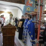 СВЕТА ЛИТУРГИЈА У ХРАМУ СВЕТОГ СИМЕОНА И СВЕТОГА САВЕ У КУСАТКУ