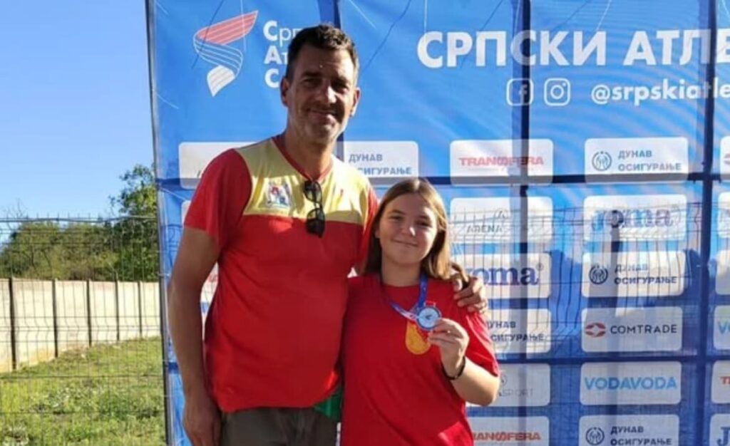 АТЛЕТИЧАРКА ЈАСЕНИЦЕ АНЂЕЛА ЈЕЛИЋ ВИЦЕШАМПИОНКА СРБИЈЕ!