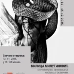 Галерија савремене уметности Отварање изложбе Милице Милутиновић среда у 18 часова