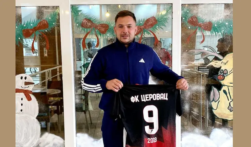 СТИГЛО ПОЈАЧАЊЕ У ЦЕРОВАЦ – МИЛОШ СТЕВАНОВИЋ ТРАЈЧЕ У ДРЕСУ ЈЕСЕЊЕГ ВИЦЕШАМПИОНА